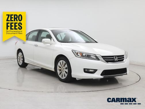 White 2014 Honda Accord EX-L