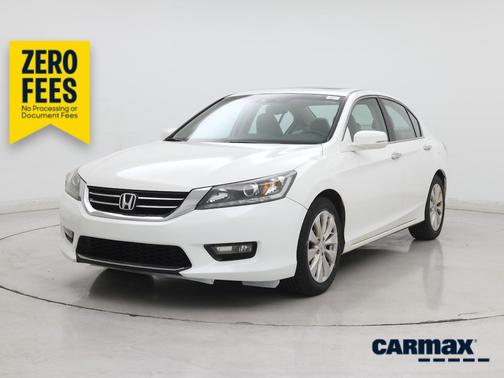 White 2014 Honda Accord EX-L