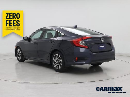 Gray 2017 Honda Civic EX