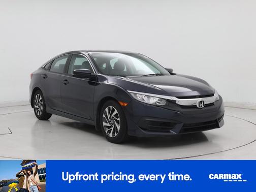 Gray 2017 Honda Civic EX