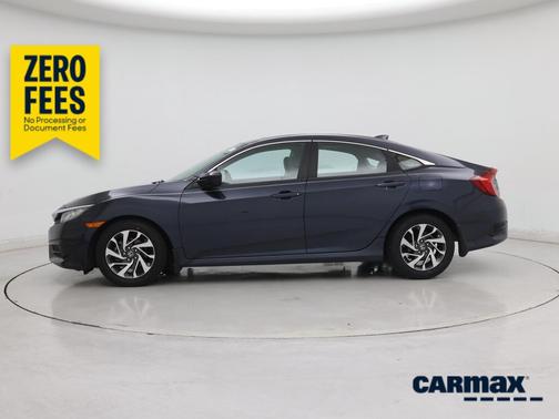 Gray 2017 Honda Civic EX