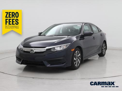 Gray 2017 Honda Civic EX