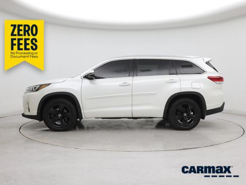 Pearl 2019 Toyota Highlander Limited Platinum