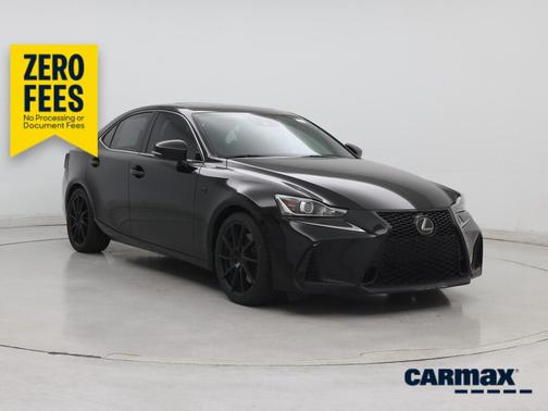 Black 2019 Lexus IS 300 F-Sport