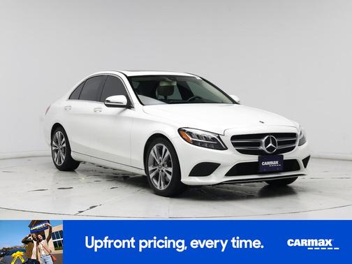 White 2019 Mercedes-Benz C-Class