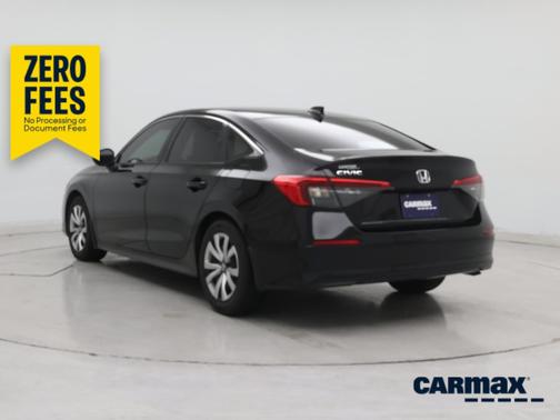 Black 2024 Honda Civic LX