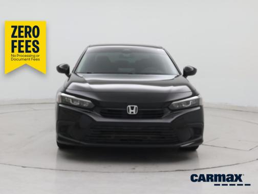 Black 2024 Honda Civic LX