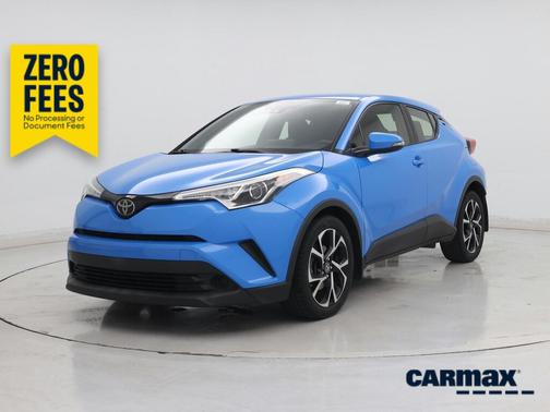 Blue 2019 Toyota C-HR XLE