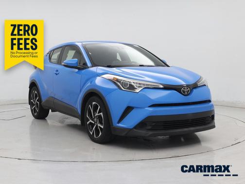Blue 2019 Toyota C-HR XLE