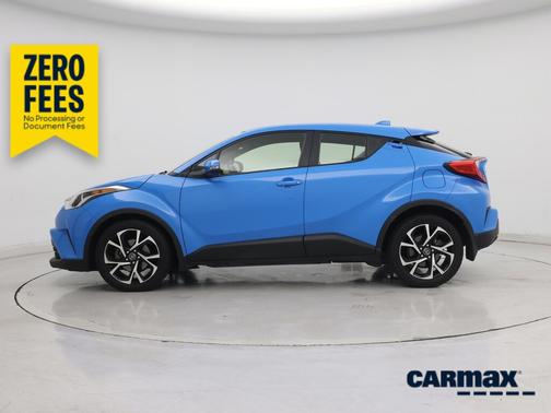 Blue 2019 Toyota C-HR XLE