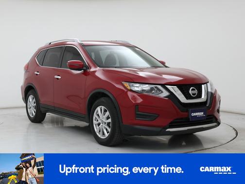 Red 2017 Nissan Rogue SV