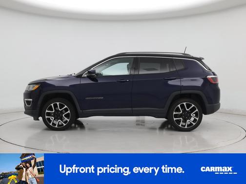 Blue 2018 Jeep Compass Limited