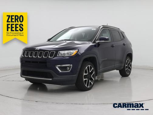 Blue 2018 Jeep Compass Limited
