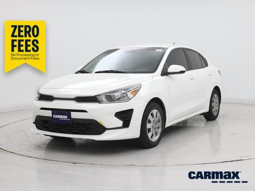 White 2023 Kia Rio LX