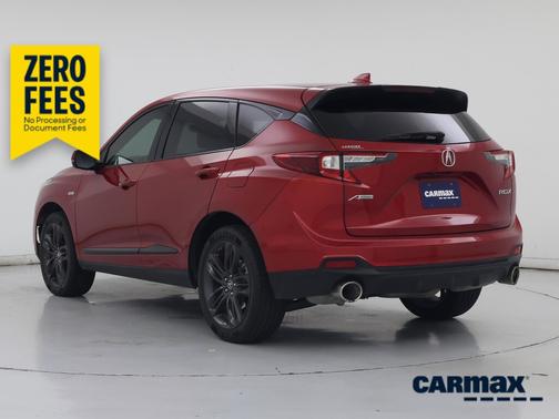 Red 2021 Acura RDX A-Spec