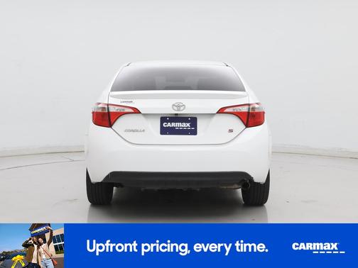 White 2015 Toyota Corolla S Plus