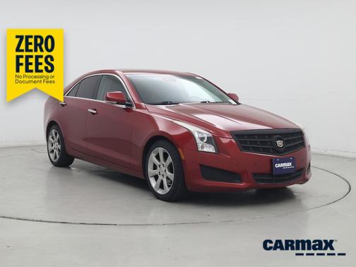Red 2014 Cadillac ATS Luxury