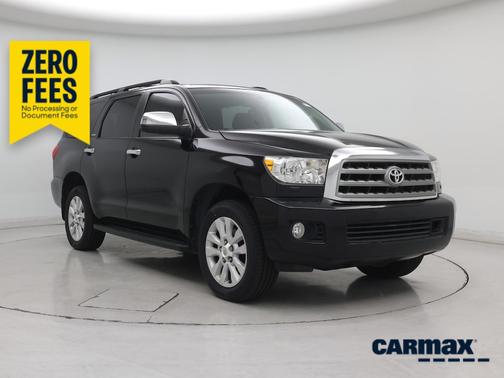 Black 2016 Toyota Sequoia Platinum