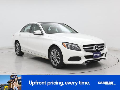 White 2017 Mercedes-Benz C-Class