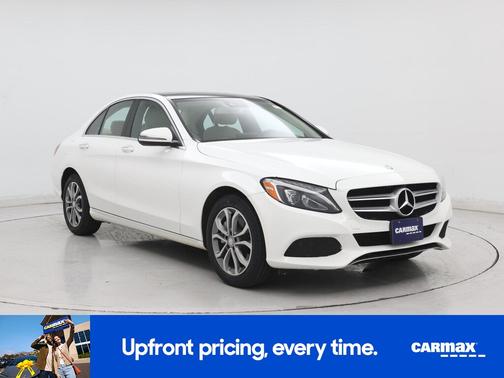 White 2017 Mercedes-Benz C-Class