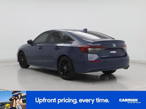 Blue 2025 Honda Civic Sport
