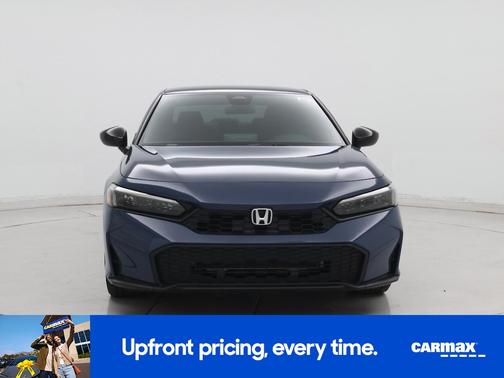 Blue 2025 Honda Civic Sport