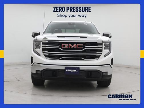 White 2025 GMC Sierra 1500 SLT