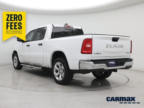 White 2025 RAM 1500 Lonestar