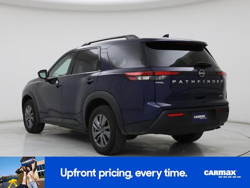 Blue 2025 Nissan Pathfinder SV