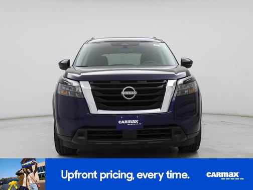 Blue 2025 Nissan Pathfinder SV