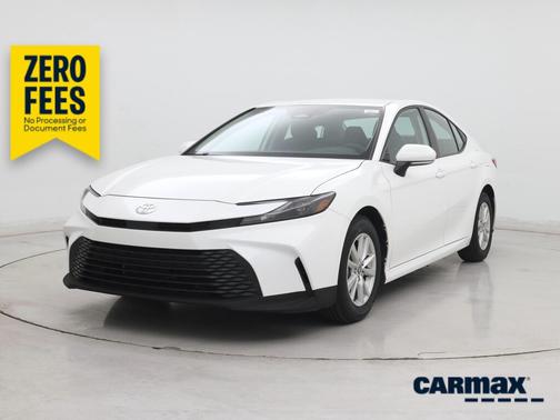 White 2025 Toyota Camry LE