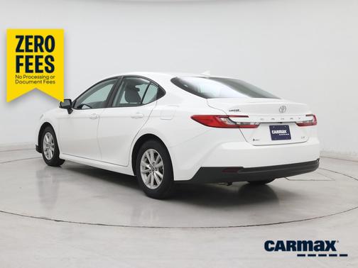 White 2025 Toyota Camry LE