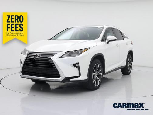 White 2017 Lexus RX 350