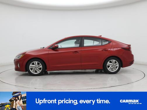 Red 2019 Hyundai ELANTRA SEL