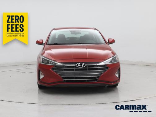 Red 2019 Hyundai ELANTRA SEL