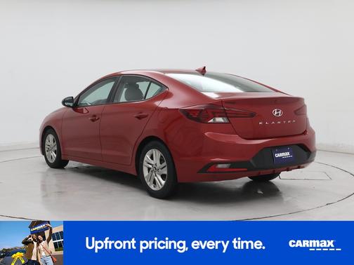Red 2019 Hyundai ELANTRA SEL