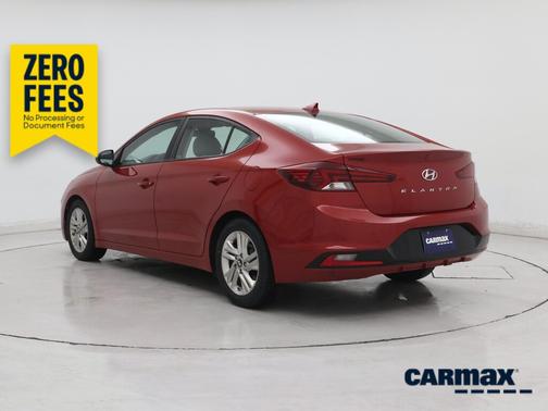 Red 2019 Hyundai ELANTRA SEL