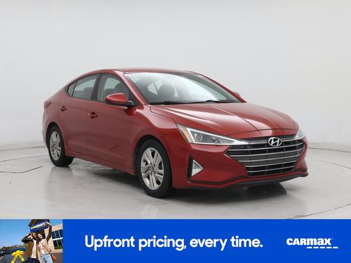 Red 2019 Hyundai ELANTRA SEL