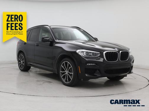 Black 2020 BMW X3 XDrive30i