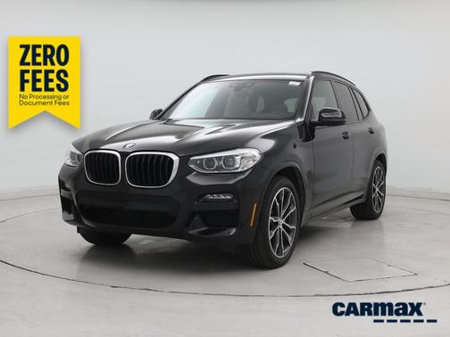 Black 2020 BMW X3 XDrive30i