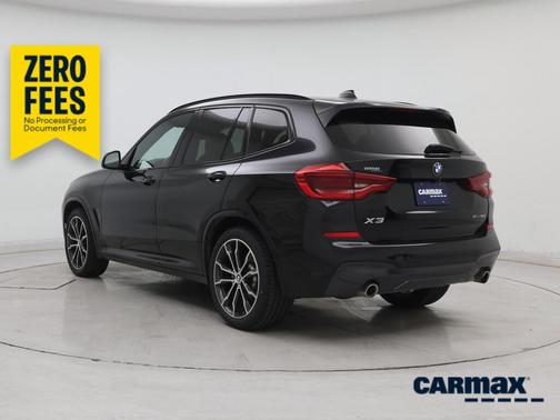 Black 2020 BMW X3 XDrive30i
