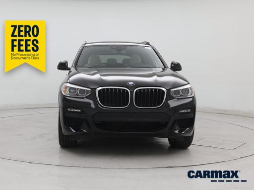 Black 2020 BMW X3 XDrive30i