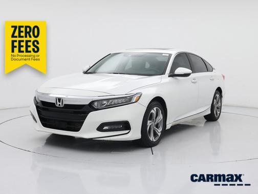 White 2018 Honda Accord EX-L