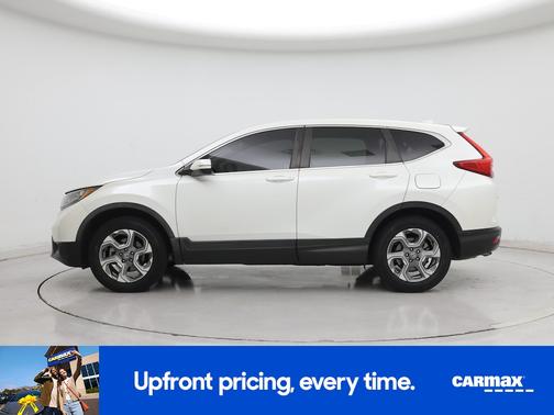 White 2018 Honda CR-V EX-L