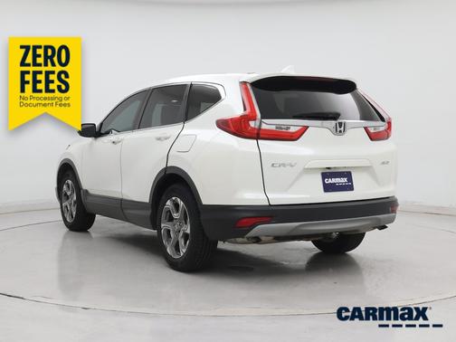White 2018 Honda CR-V EX-L