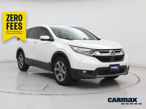 White 2018 Honda CR-V EX-L