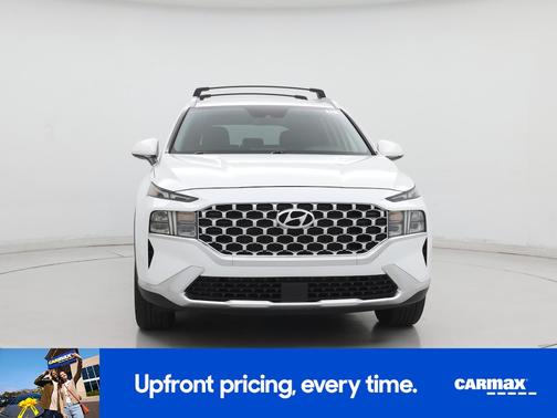 White 2022 Hyundai SANTA FE SEL