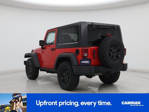 Red 2015 Jeep Wrangler Willys Wheeler