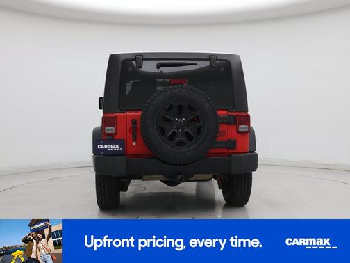 Red 2015 Jeep Wrangler Willys Wheeler
