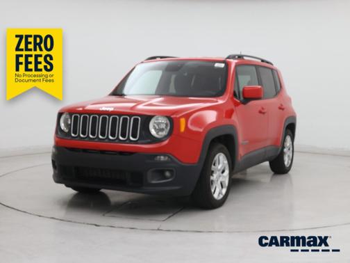 Red 2018 Jeep Renegade Latitude